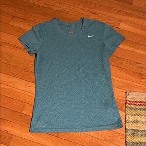 Nike Women's Teal Athletic Top